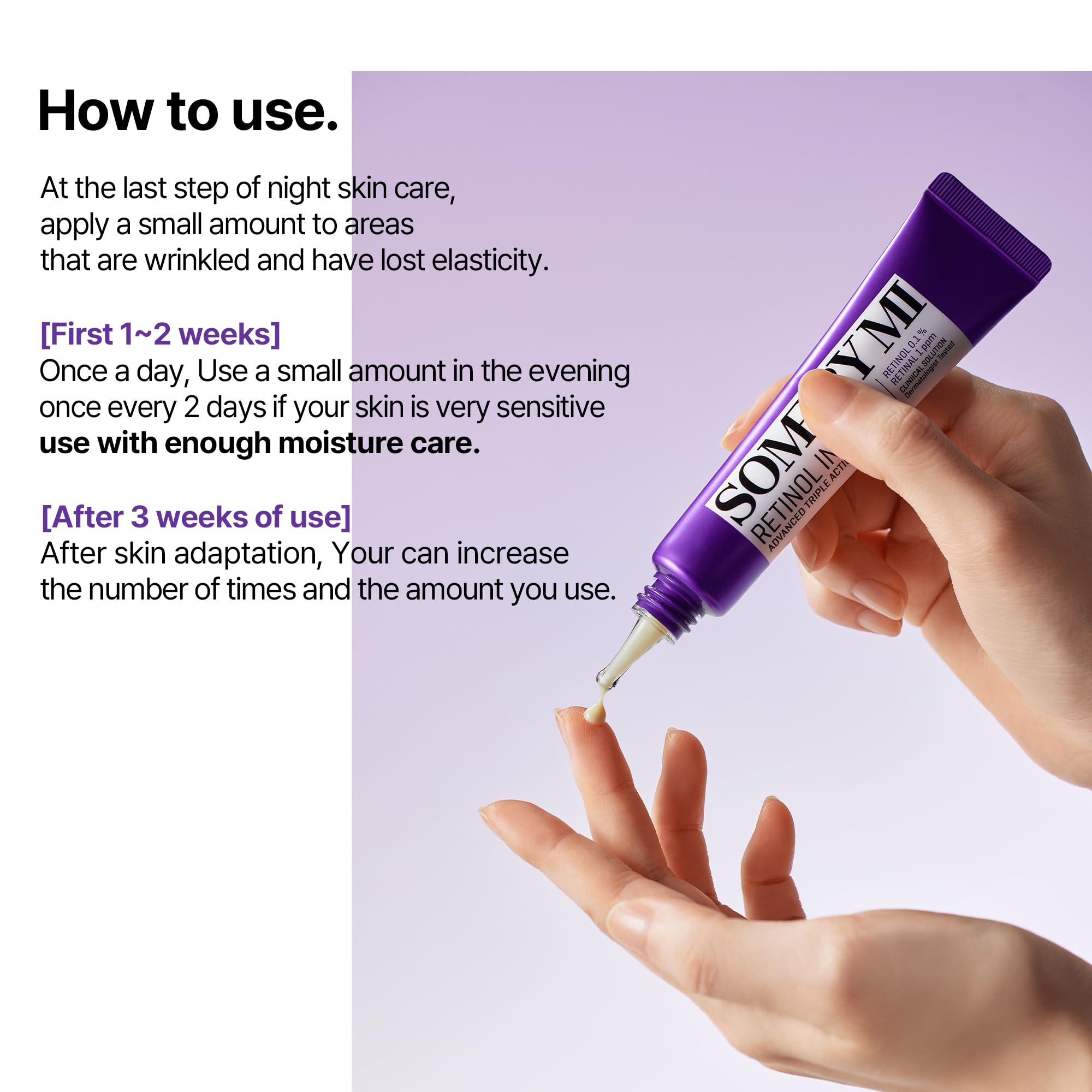 SOME BY MI Retinol Intense Advanced Triple Action Eye Cream – 1.01Oz, 30ml – Korean Retinol Under Eye Cream Anti Aging for Fine Lines – Brightens Dark Circles & Smooths Skin Texture – Korean Skin Care - Image 7