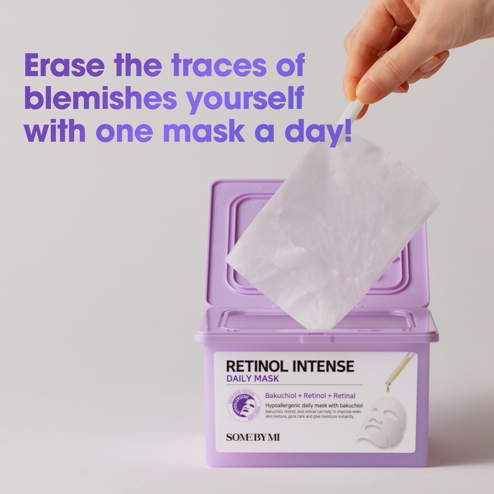 SOME BY MI Retinol Intense Advanced Triple Action Eye Cream & Retinol Intense Daily Mask - Image 7