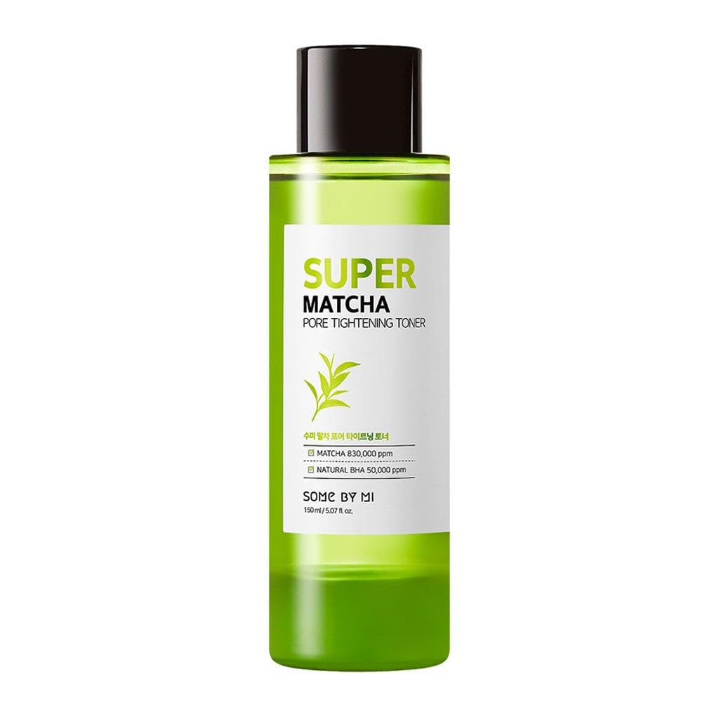 SOME BY MI Super Matcha Pore Tightening Toner - 5.07Oz, 150ml - Made from Matcha Extracts for Sensitive Skin - Skin Moisturizing and Purifying - Blackheads, Sebum and Pore Care - Korean Skin Care - Image 4