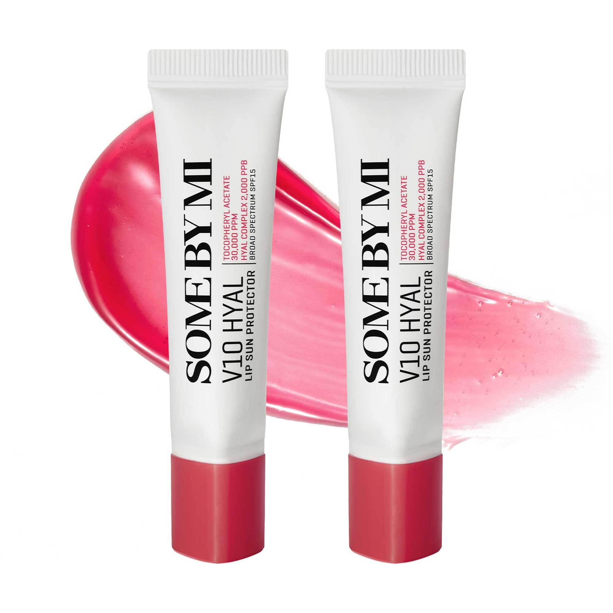 SOME BY MI V10 Hyal Air Fit Sunscreen & 2EA Lip Sun Protector Berry - Image 3